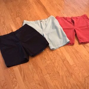 Three designer men’s shorts only $12 for 3